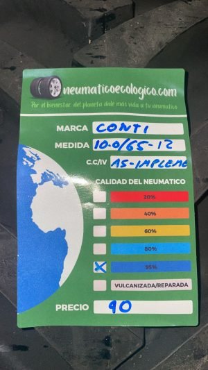 CONTINENTAL 10.0/65-12