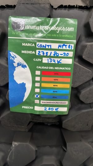 CONTINENTAL 275/80R20 + LLANTA