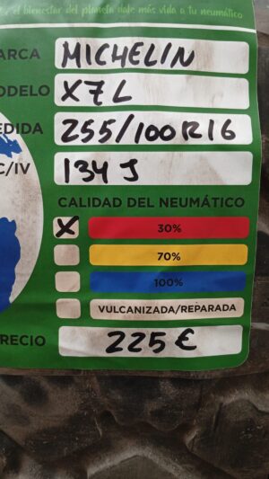 MICHELIN 255/100R16