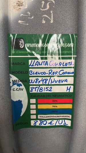 LLANTA W8X48
