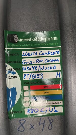 LLANTA W8X48