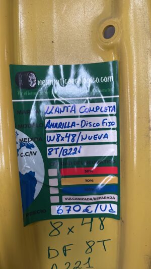 LLANTA W8X48