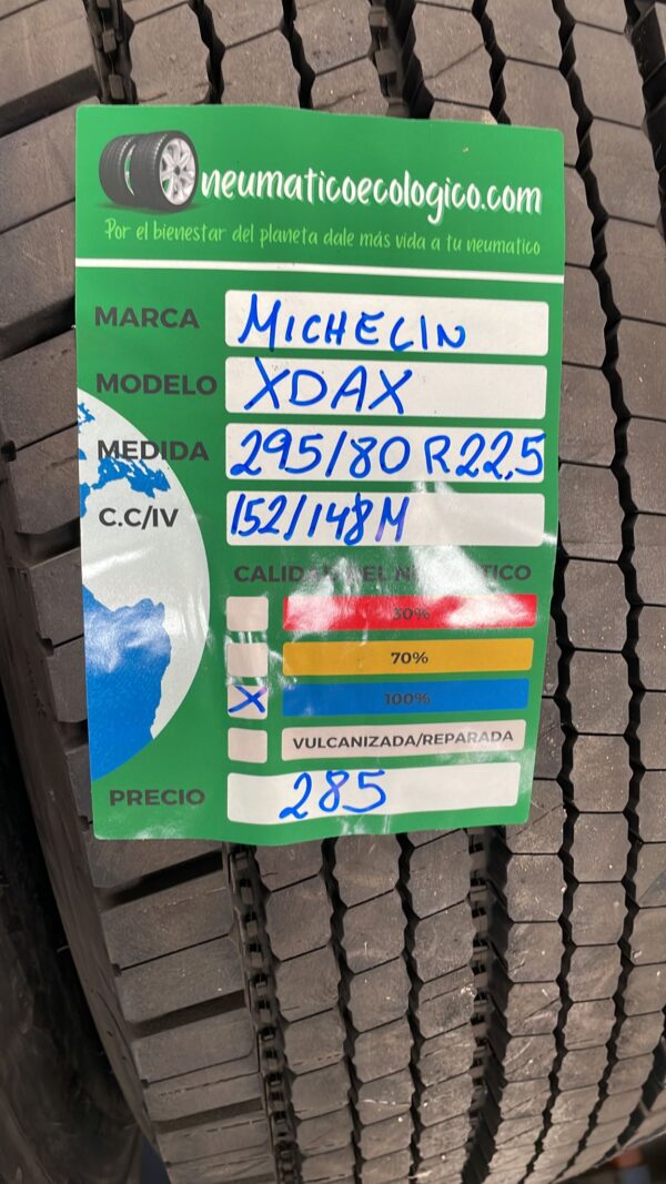 RECAUCHUTADA 295/80R22.5