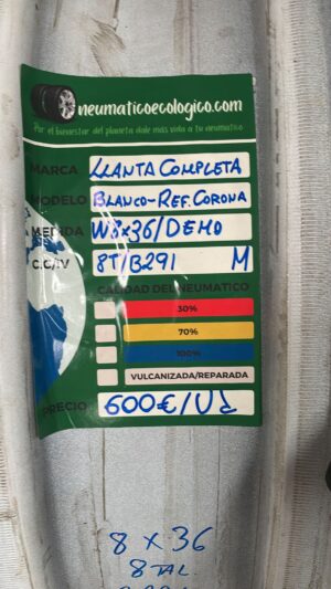 LLANTA W8X36