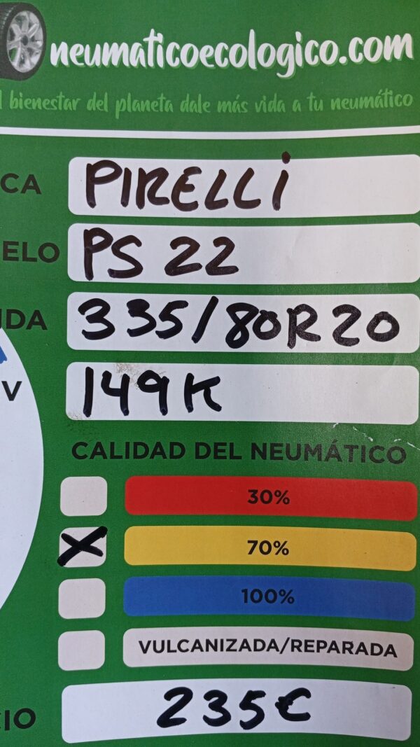 PIRELLI 335/80R20