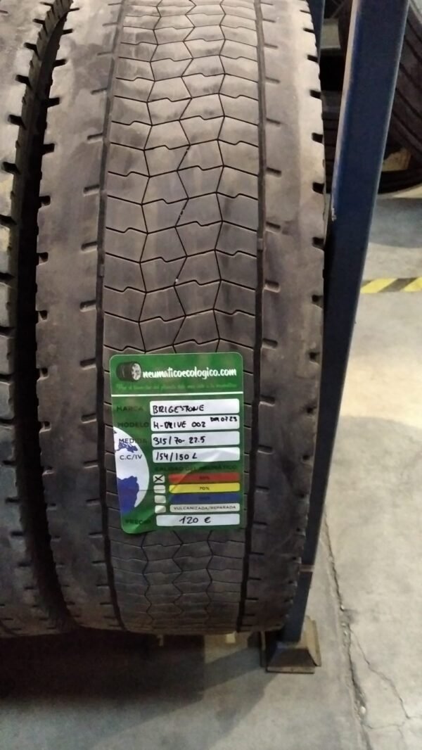 BRIDGESTONE 315/70R22.5 - Imagen 2