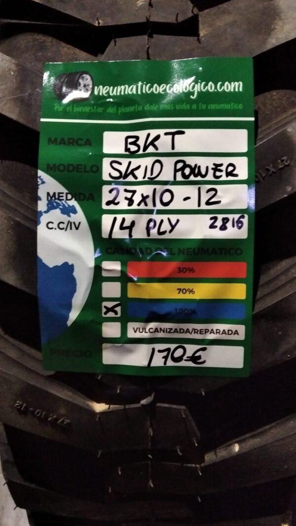 BKT 27X10-12