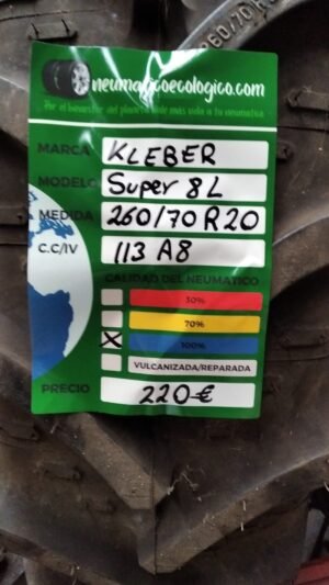 KLEBER 260/70R20