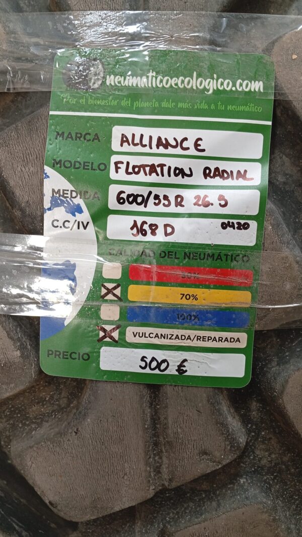 ALLIANCE 600/55R26.5