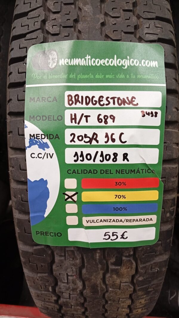 BRIDGESTONE 205R16C