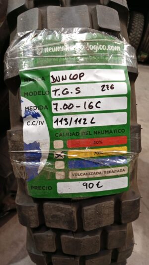 DUNLOP 7.00-16