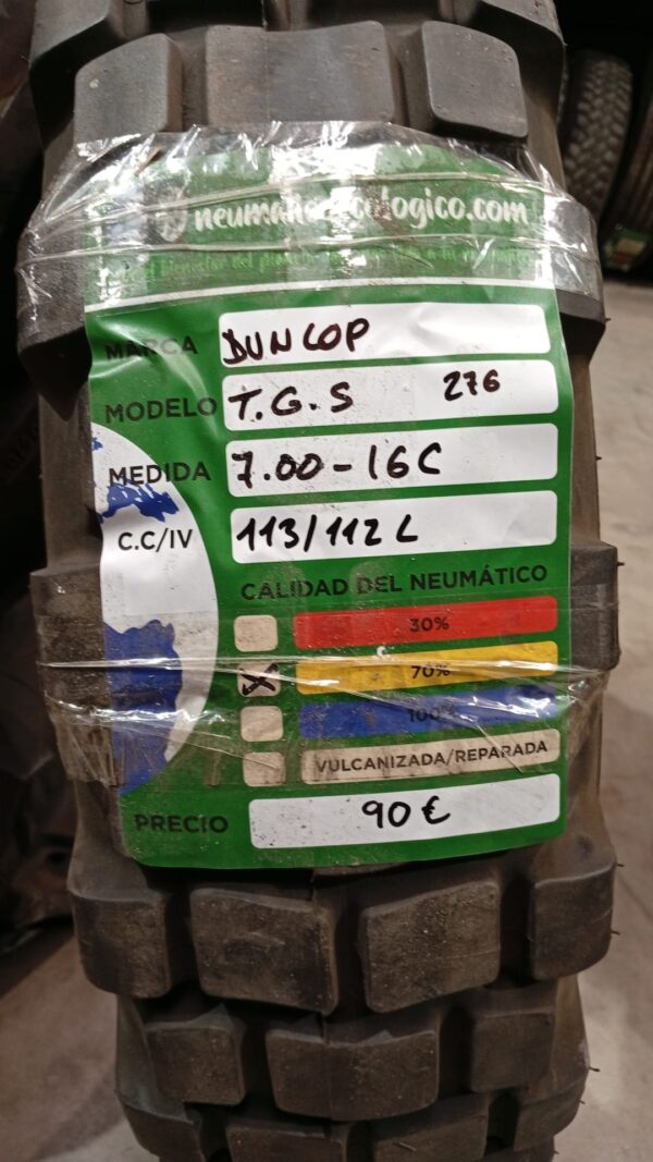 DUNLOP 7.00-16
