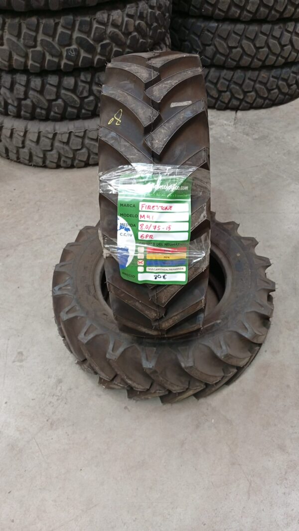 FIRESTONE 8.0/75-15 - Imagen 2