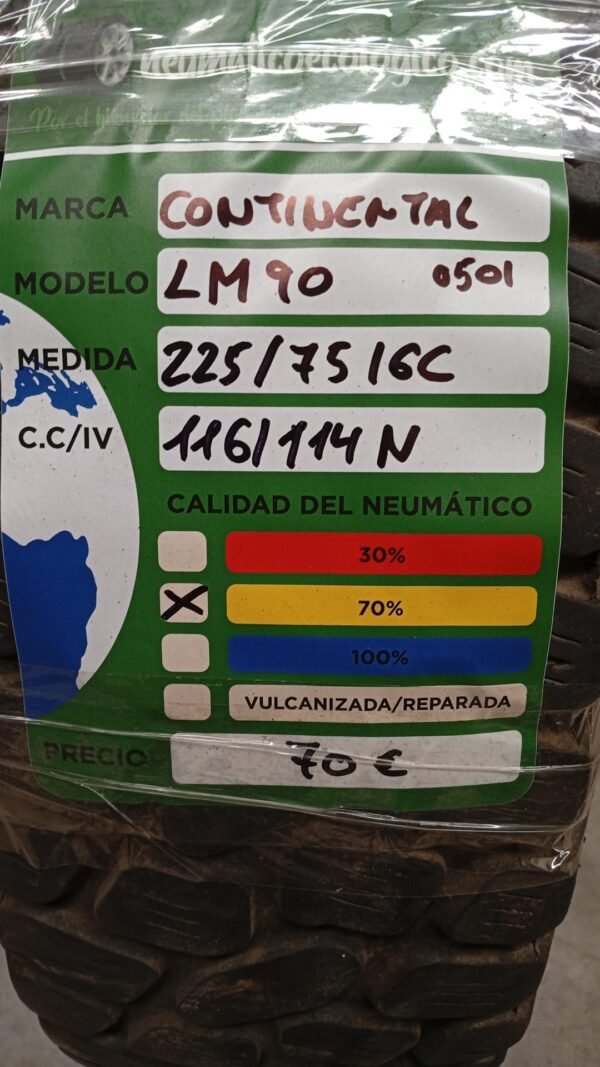CONTINENTAL 225/75R16C