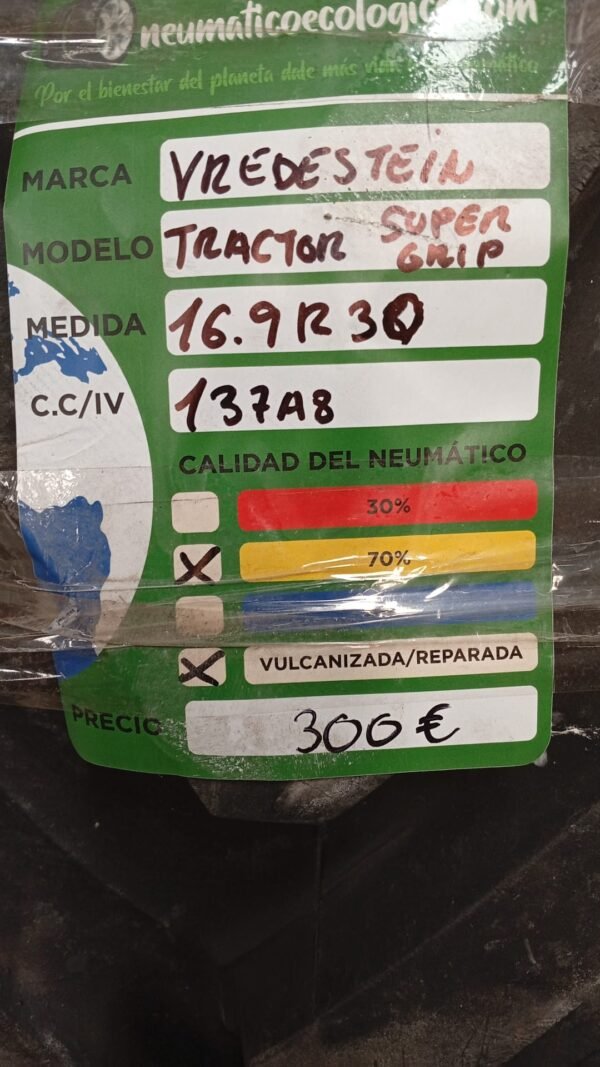 VREDESTEIN 16.9R30