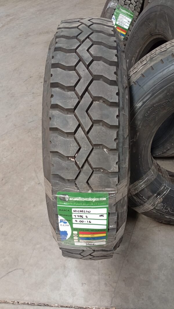 MICHELIN 9.00-16 + LLANTA - Imagen 2