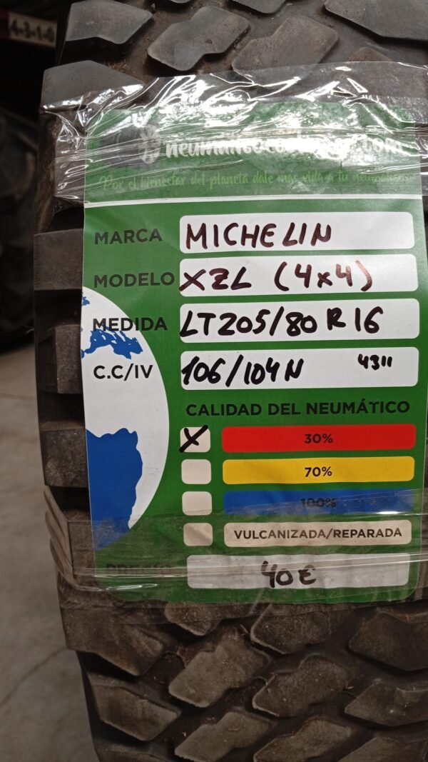 MICHELIN LT205/80R16