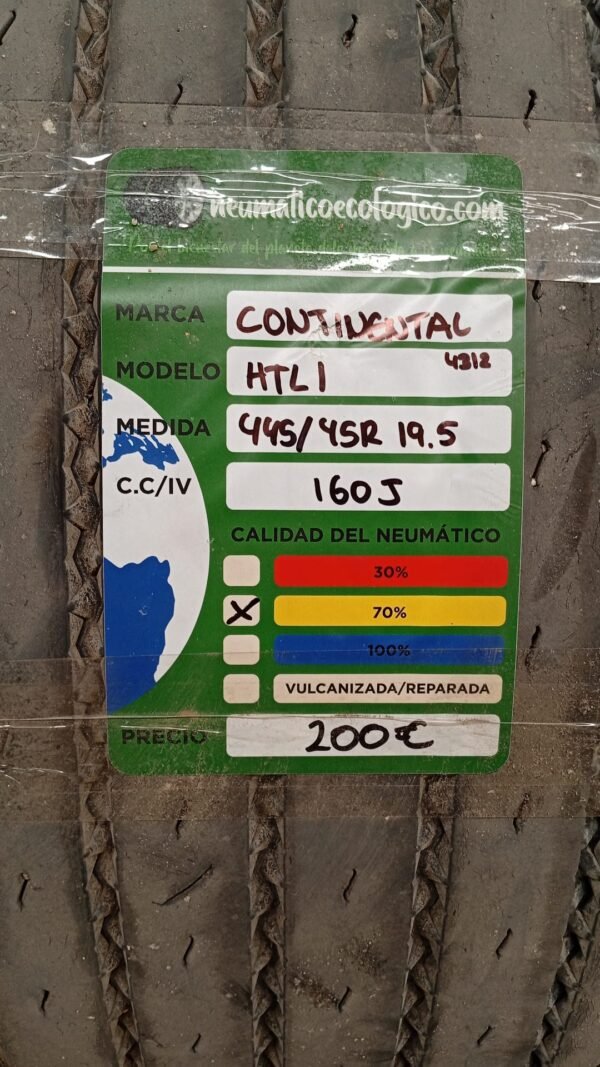 CONTINENTAL 445/45R19.5