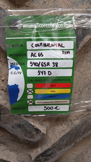 CONTINENTAL 540/65R38