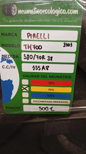 PIRELLI 580/70R38