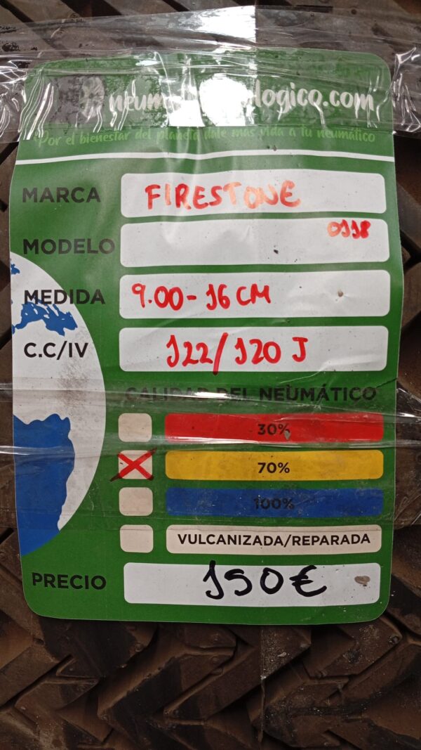 FIRESTONE 9.00-16