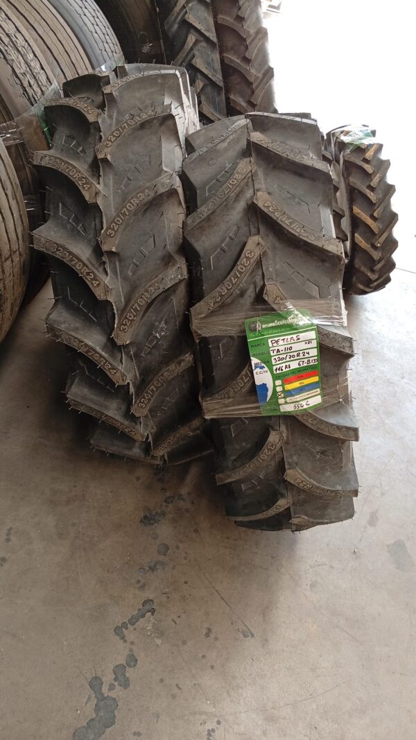 PETLAS 320/70R24 + LLANTAS COMPLETAS - Imagen 3