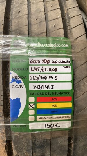 GOODYEAR 265/70R19.5 + LLANTA