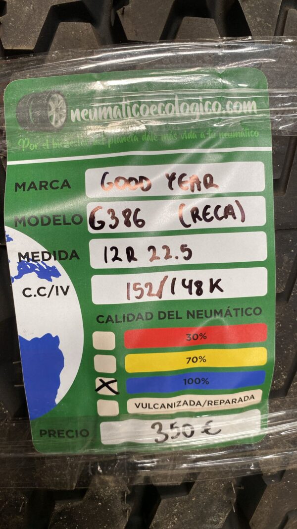 RECA 12R22.5 - GOODYEAR