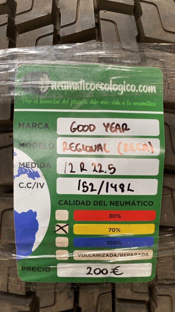 RECA 12R22.5 - GOODYEAR