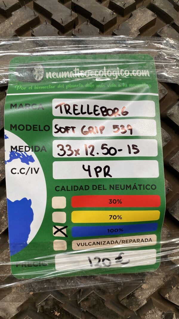 TRELLEBORG 33X12.50-15