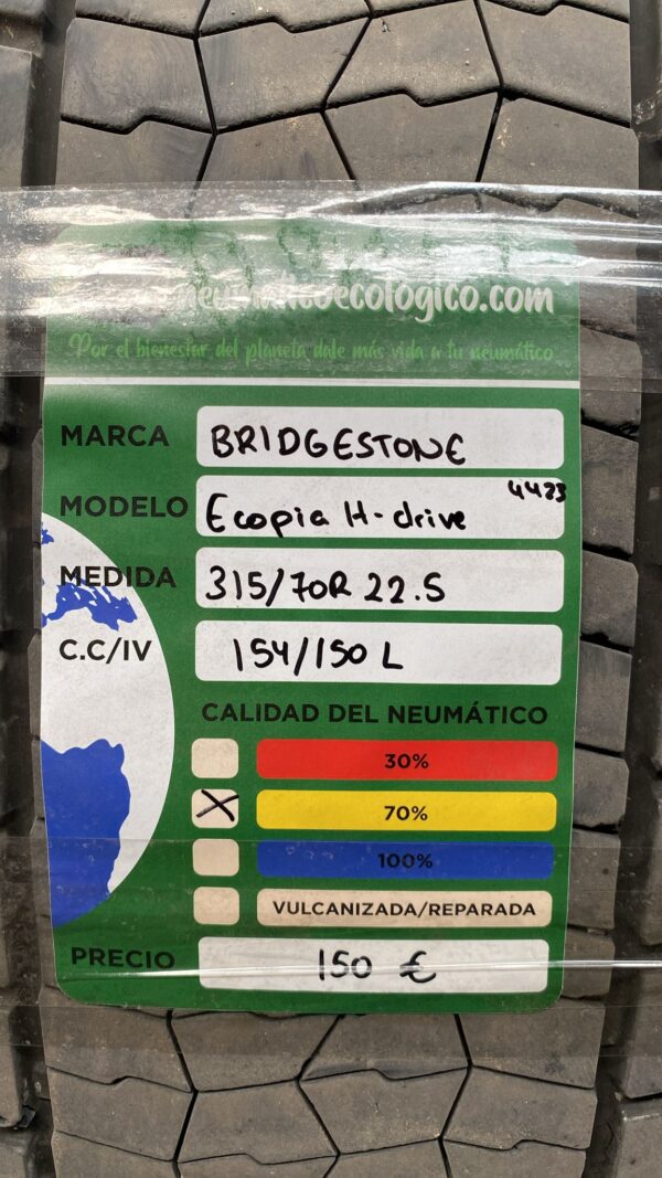 BRIDGESTONE 315/70R22.5
