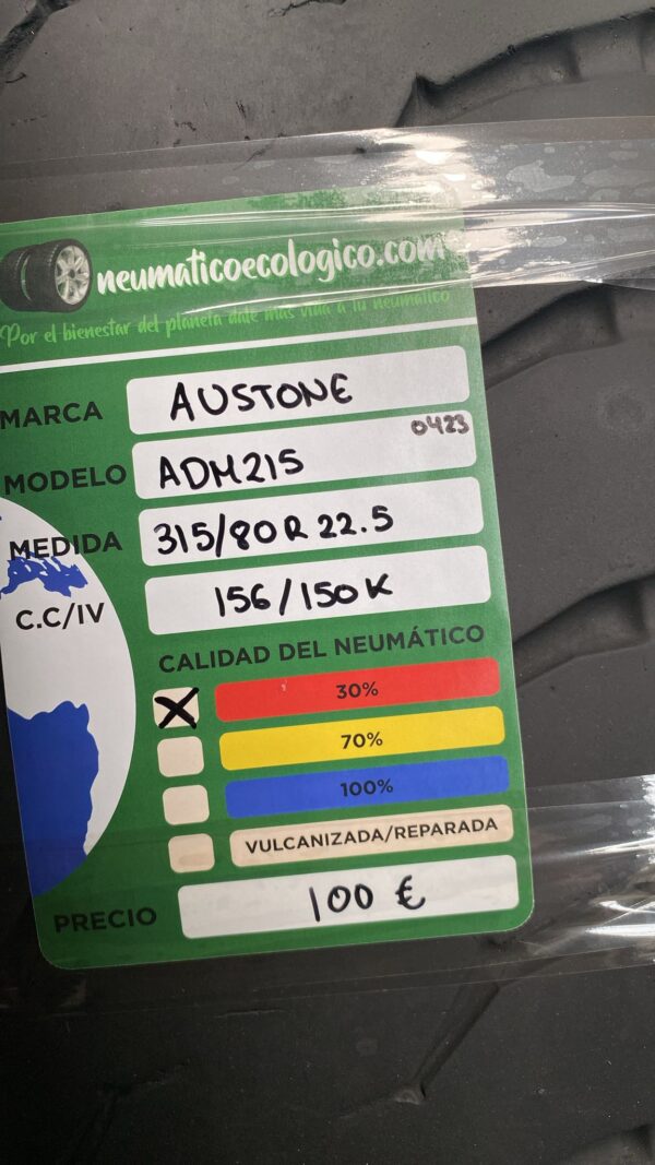 AUSTONE 315/80R22.5