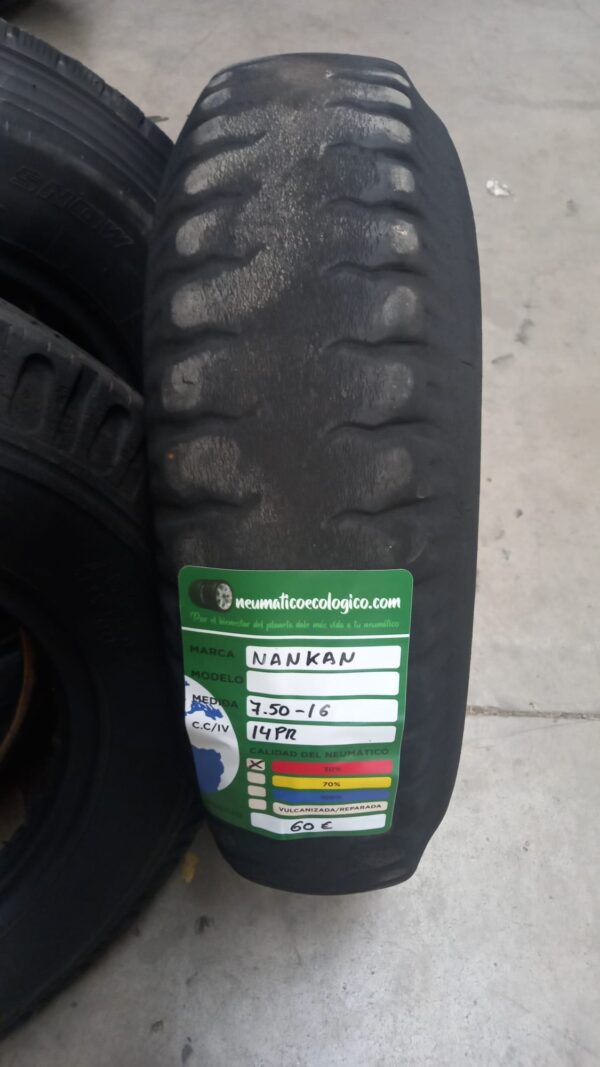 NANKANG 7.50-16 - Imagen 2