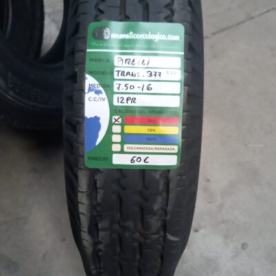 PIRELLI 7.50-16