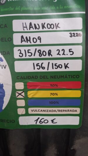 HANKOOK 315/80R22.5