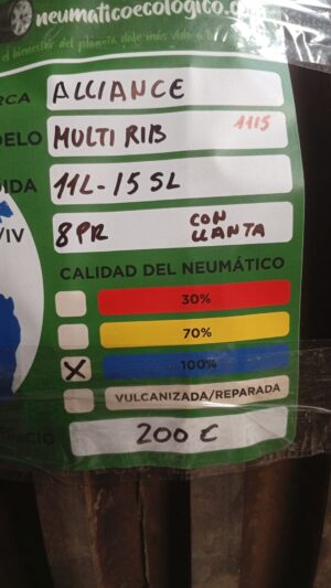 ALLIANCE 11L15SL + LLANTA
