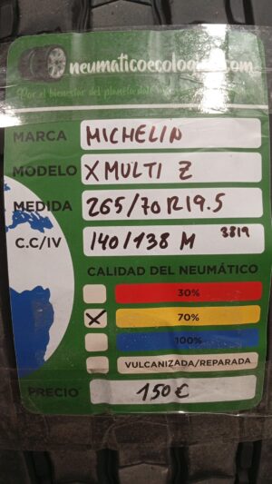 MICHELIN 265/70R19.5