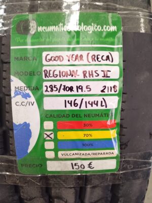 RECAUCHUTADA 285/70R19.5 - GOODYEAR