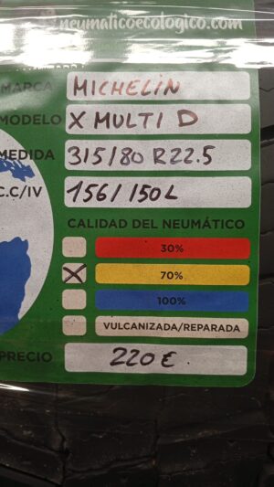 MICHELIN 315/80R22.5