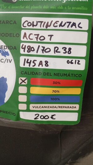 CONTINENTAL 480/70R38