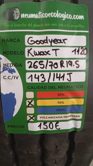 GOODYEAR 265/70R19.5