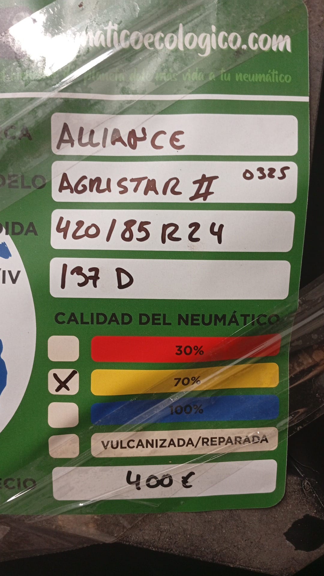 ALLIANCE 420/85R24