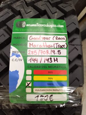 RECAUCHUTADA 285/70R19.5 - GOODYEAR