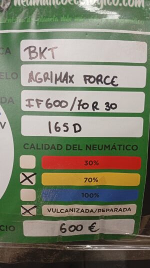 BKT 600/70R30