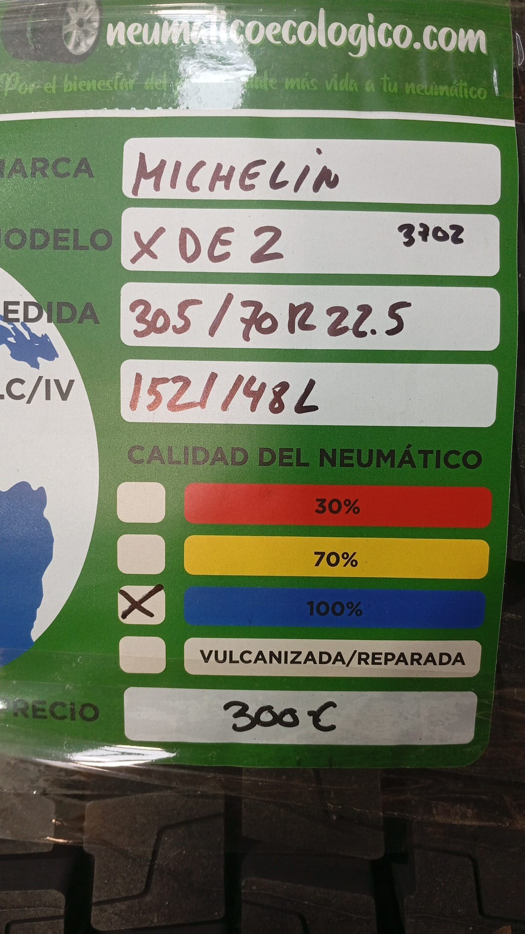 MICHELIN 305/70R22.5