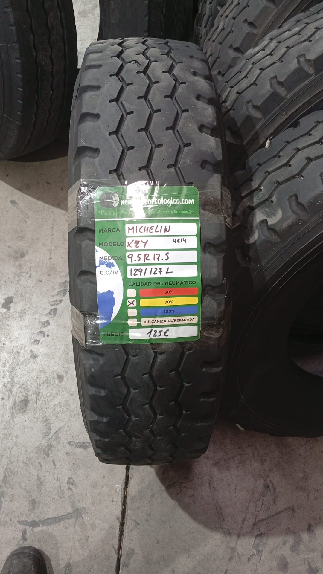 MICHELIN 9.5R17.5 - Imagen 2