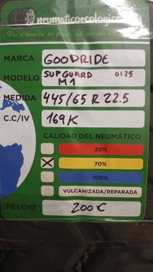 GOODRIDE 445/65R22.5