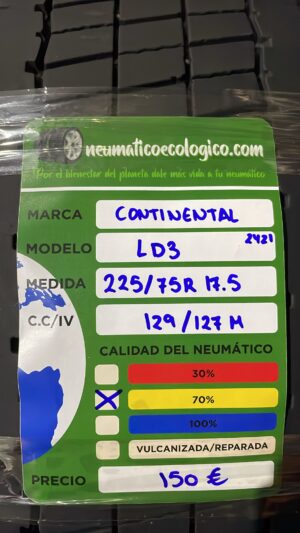 CONTINENTAL 225/75R17.5