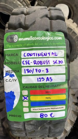 CONTINENTAL 180/70-8 MACIZA