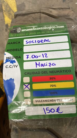 SOLIDEAL 7.00-12 MACIZA